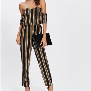 Striped Jumpsuit
